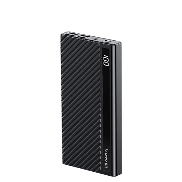Повербанк (Power Bank) Lynxer 22.5W 20000mAh Black ЕС
