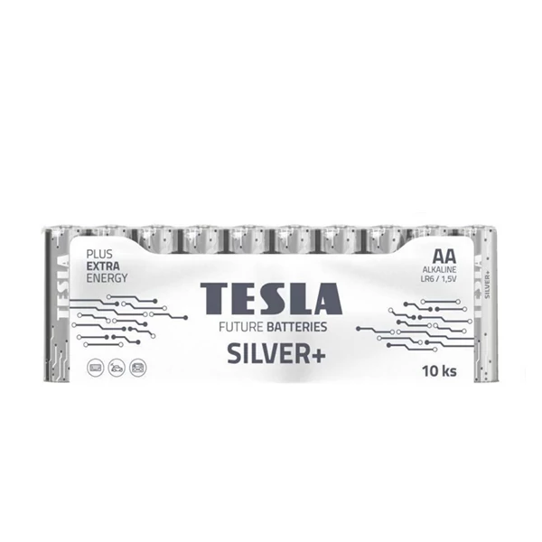 Батарейки Tesla SILVER+ AA (LR06) 1.5V (10 шт.)