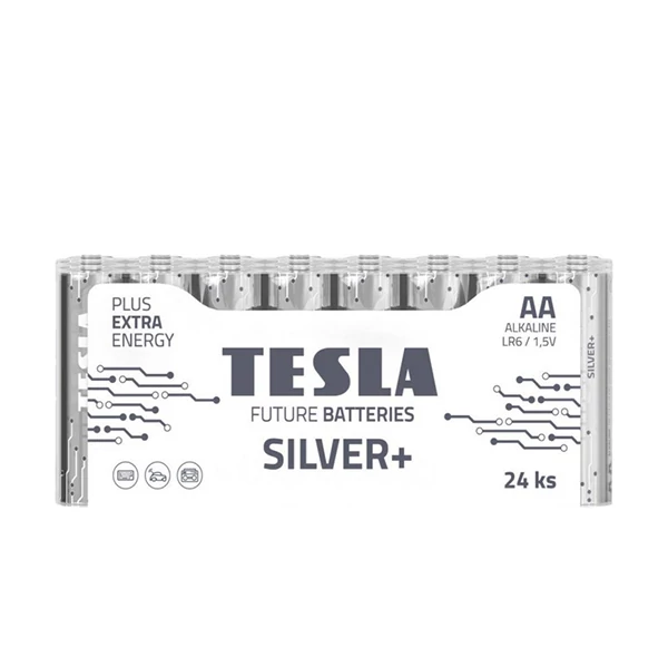 Батарейки Tesla SILVER+ AA (LR06) 1.5V (24 шт.)