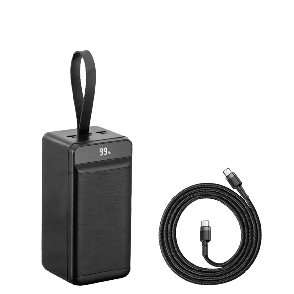 Повербанк (Power Bank) XO 22.5W 80000mAh PR160 Black + кабель USB-C Type-C ЕС