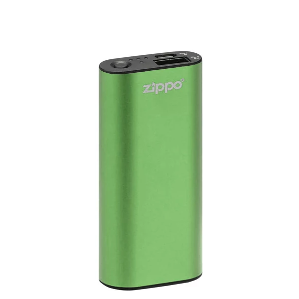 Повербанк (Power Bank) Zippo HeatBank 3 40574 Green с функцией подогрева рук ЕС