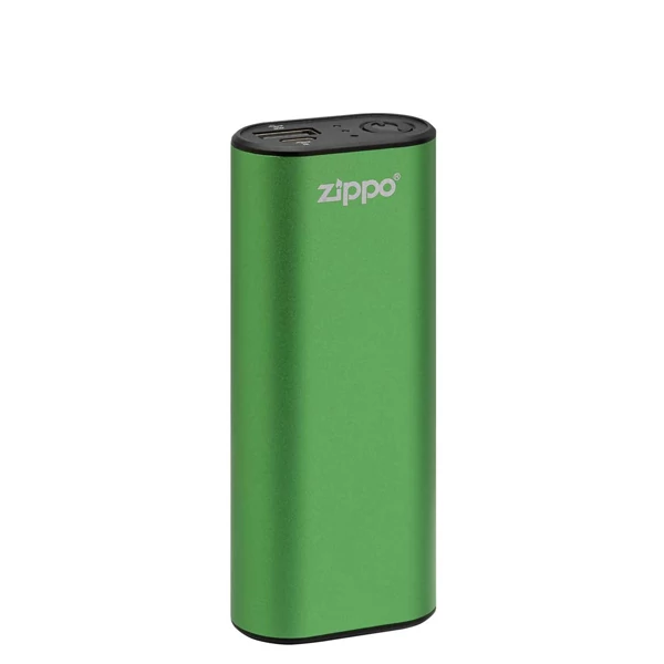 Повербанк (Power Bank) Zippo HeatBank 6 40615 Green с функцией подогрева рук ЕС