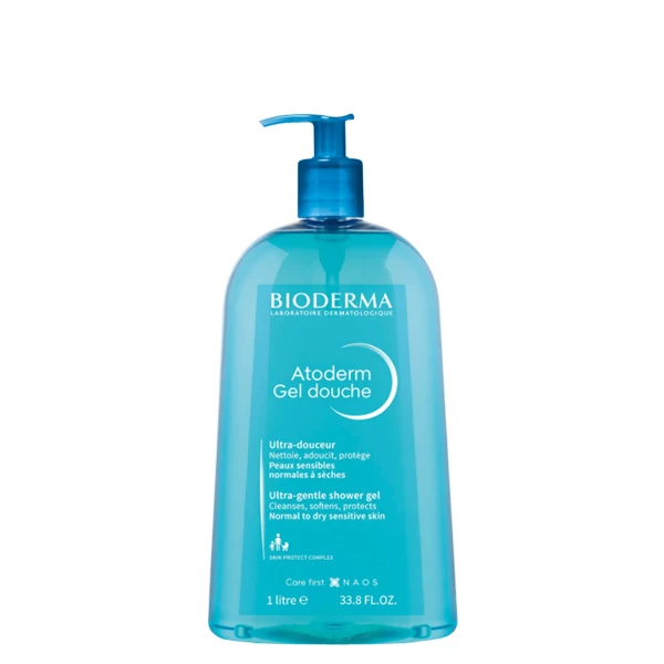 Гель для душа Bioderma Atoderm Gentle Shower Gel для сухой и чувствительной кожи (1 л.) ЕС