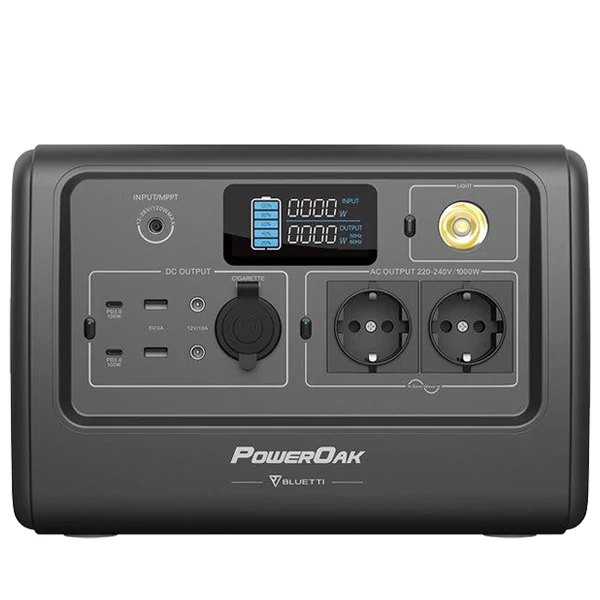 Зарядная станция BLUETTI PowerOak EB70 Portable Power Station 1000W/716Wh