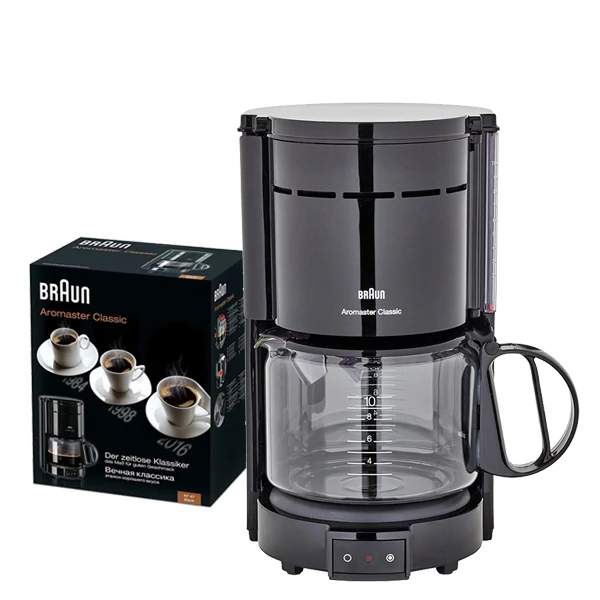 Кофеварка капельная Braun Aromaster Classic KF 47/1 Black ЕС