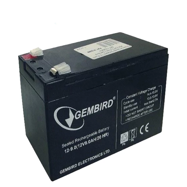 Аккумулятор Gembird AGM BAT-12V9AH ЕС