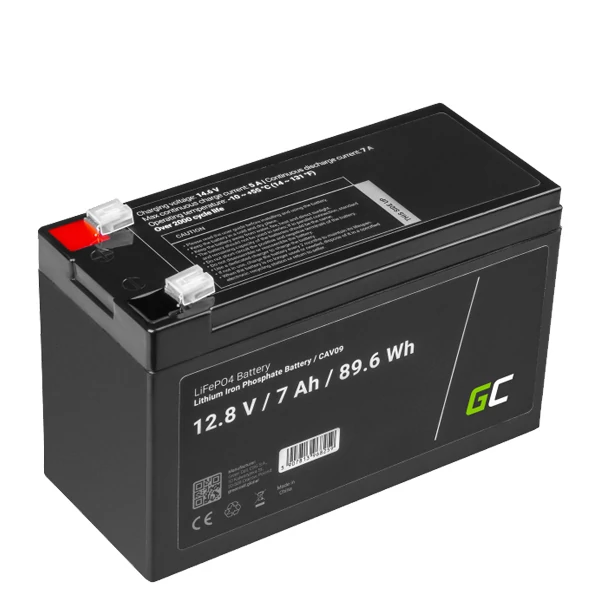 Аккумулятор Green Cell CAV09 LiFePO4 7Ah 12.8V 89.6Wh ЕС