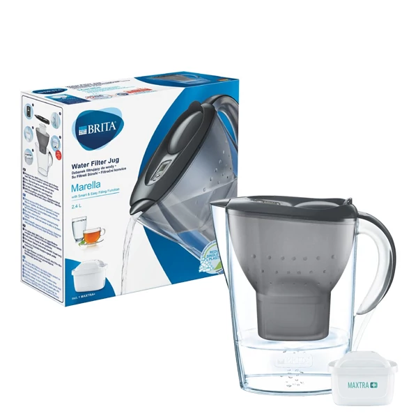 Фильтр-кувшин BRITA Marella Maxtra Black + картридж Pure Performance ЕС