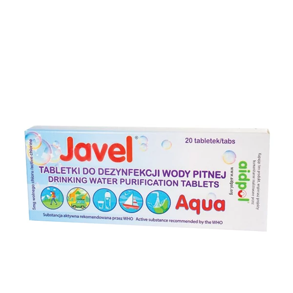 Таблетки для очистки воды Javel Aqua (20 шт.)
