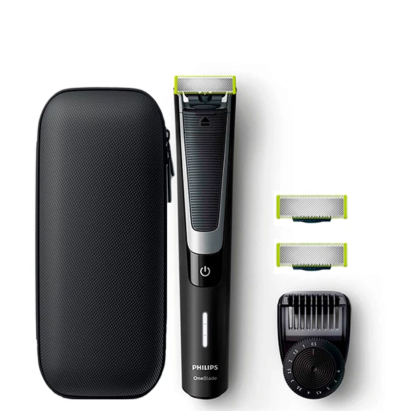 Триммер Philips OneBlade QP6510 - 3 насадки + футляр QP150 ЕС