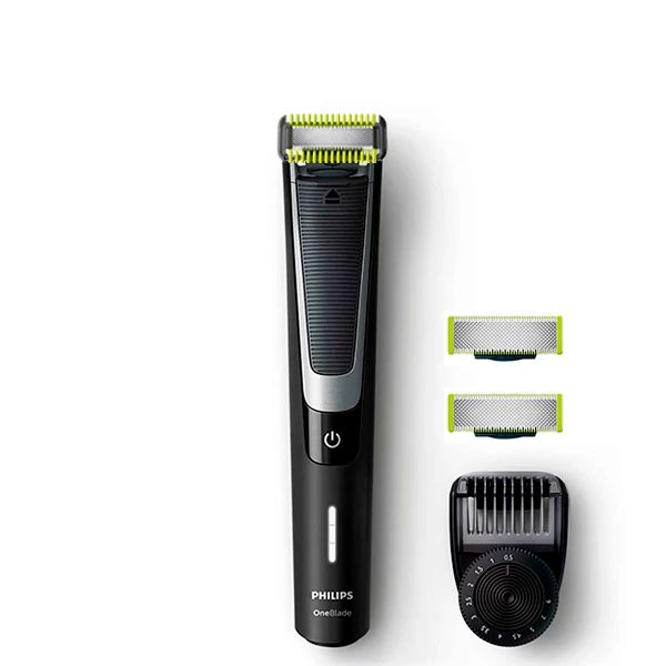 Триммер Philips OneBlade QP6510 Body kit + Face - 3 насадки ЕС