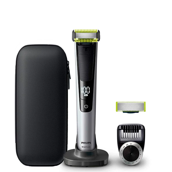 Триммер Philips OneBlade QP6520 Body Kit + Face - 2 насадки + футляр QP150