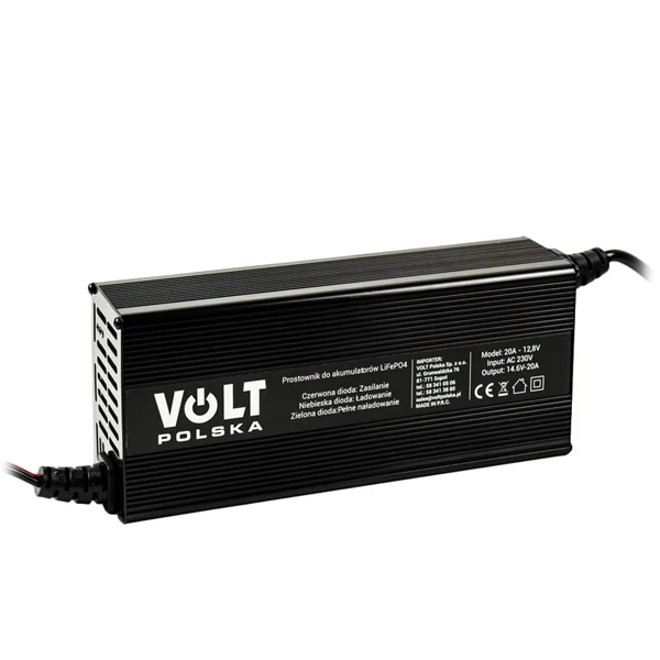 Зарядное устройство Volt Polska 20A 12.8V для аккумуляторов LiFePO4 ЕС