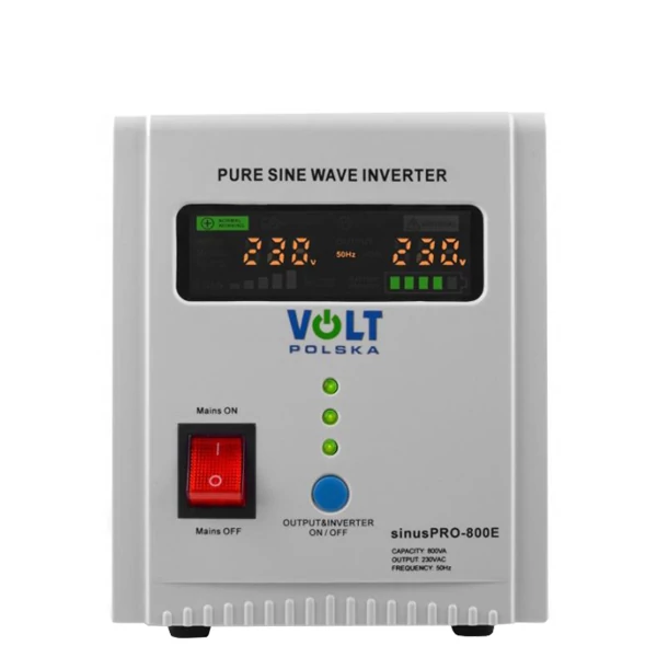 ИБП Volt Polska Sinus PRO-800E 3SP080012E (800VA/500W)