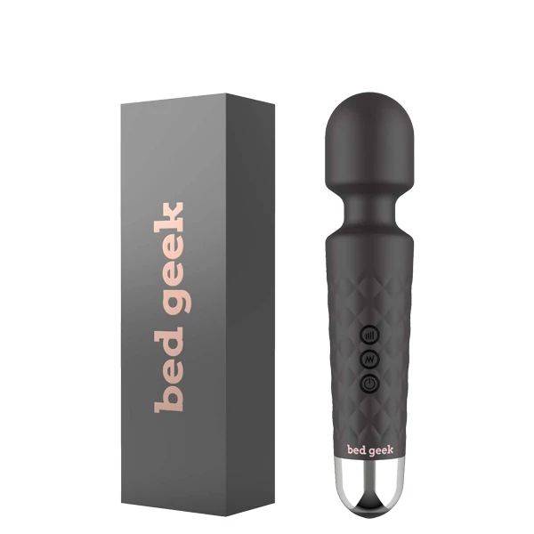 Массажер ‎Bed geek B07H7LTMDX Black ручной ЕС