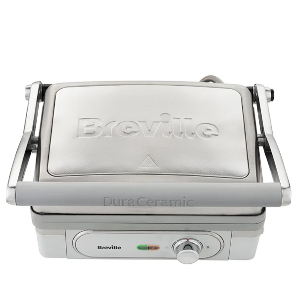 Электрогриль Breville DuraCeramic VHG026X Прижимной ЕС — купить в Электрогриль Breville DuraCeramic VHG026X Прижимной ЕС — купить в