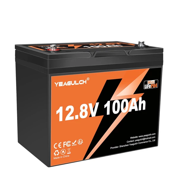 Аккумулятор YEAGULCH Mini LiFePO4 12.8V 100Ah 1280Wh (‎AUYS95347-00) ЕС
