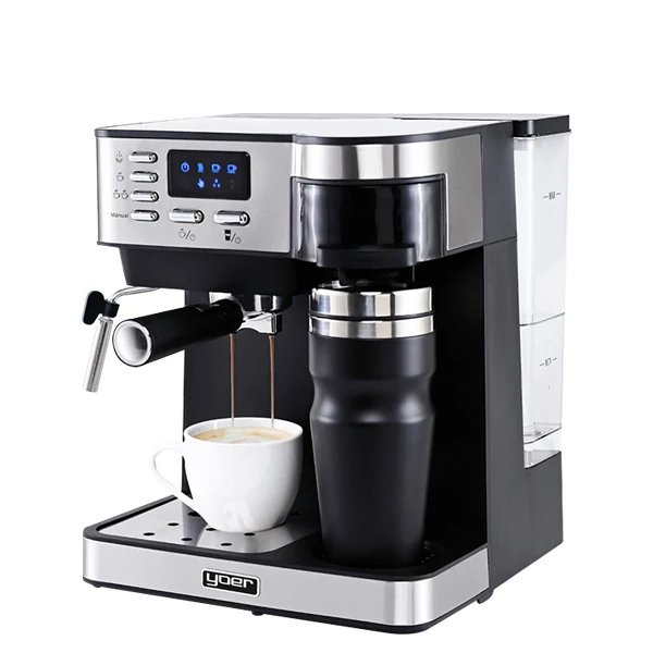 Кофемашина YOER Dualio CCM03BK 2в1