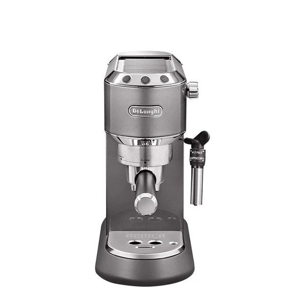 Рожковая кофеварка эспрессо DeLonghi EC785.GY Dedica ЕС