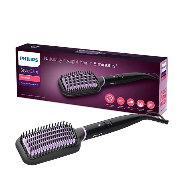 Щетка-выпрямитель Philips StyleCare Essential BHH880/00 для волос