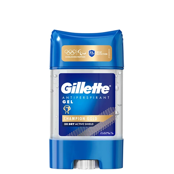Гелевый дезодорант-антиперспирант Gillette Champion Gold (70 мл.) ЕС