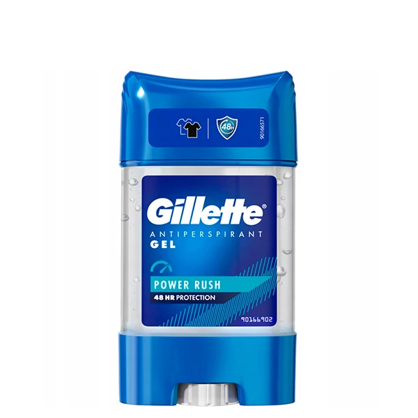 Гелевой дезодорант-антиперспирант Gillette Power Rush (70 мл.) ЕС