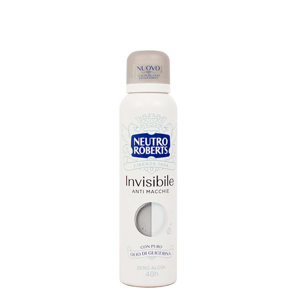 Дезодорант-спрей Neutro Roberts Invisible Anti Macchie Spray (150 мл.) ЕС