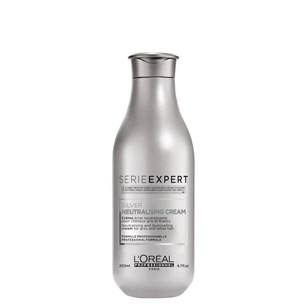 Кондиционер L'Oreal Professionnel Silver Neutralising для блеска седых и обесцвеченных волос (200 мл)