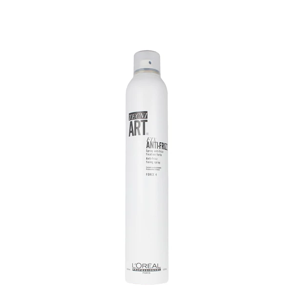 Лак для волос L'Oreal Professionnel Tecni.Art Anti-Frizz Fix Force 4 с антистатичным эффектом (400 мл)