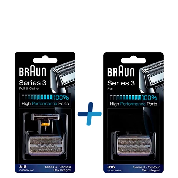 Сетка и режущий блок Braun 31S (5000/6000) Series 3 DUO ЕС