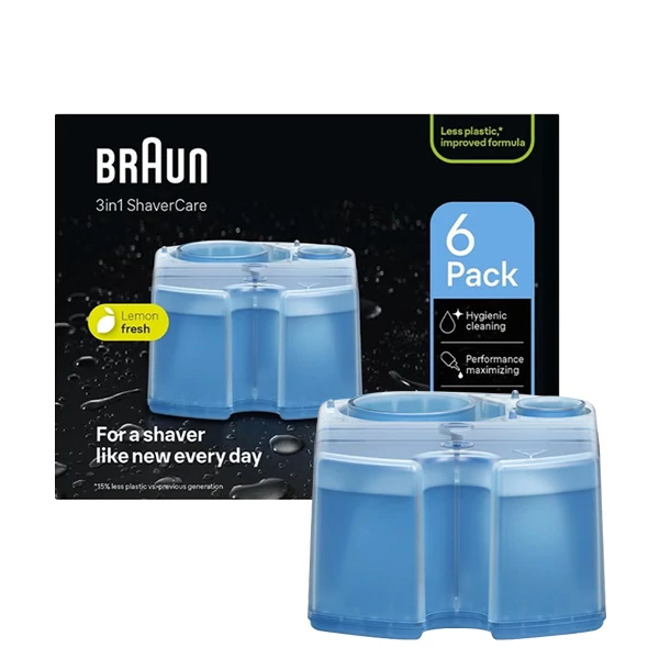 Картридж Braun CCR Clean &amp; Renew (6 шт.) жидкость для чистки электробритв