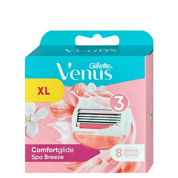 Сменные кассеты (лезвия) Venus Comfortglide Spa Breeze 8 шт
