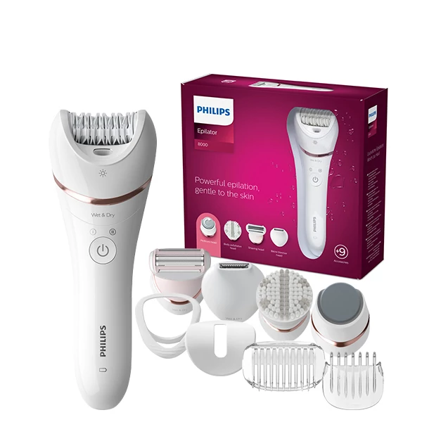 Эпилятор Philips 8000 Series BRE740/10