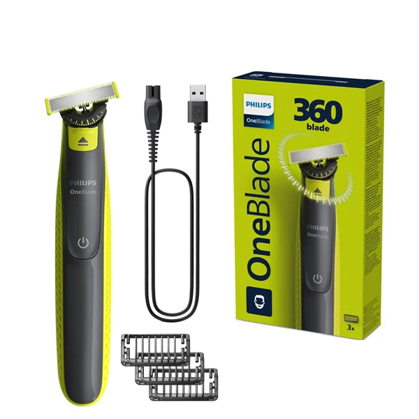 Триммер Philips OneBlade 360 QP2724/23 для бороды и усов