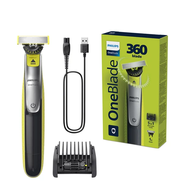 Триммер Philips OneBlade 360 QP2734/20 для бороды и усов