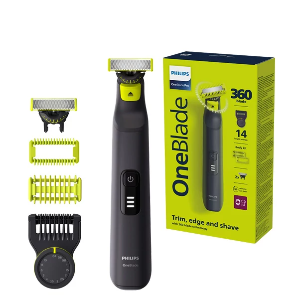 Триммер Philips OneBlade Pro 360 QP6542/15 для лица и тела