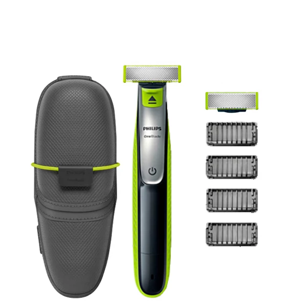 Триммер Philips OneBlade QP2530 - 2 насадки + футляр QP100/51 ЕС