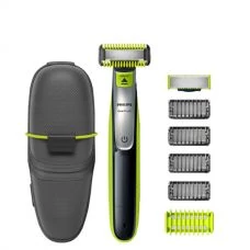 Триммер Philips OneBlade QP2630 Body Kit + Face - 2 насадки + футляр QP100/51 ЕС