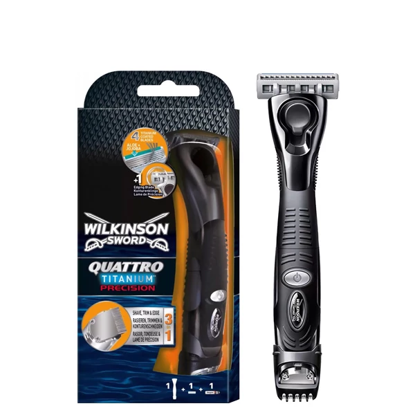 Бритва Wilkinson Sword Quattro Titanium Precision (1 кассета)
