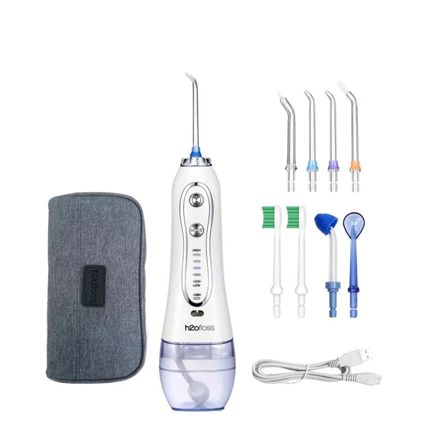 Ирригатор H2OFloss HF-6 Extended White Портативный