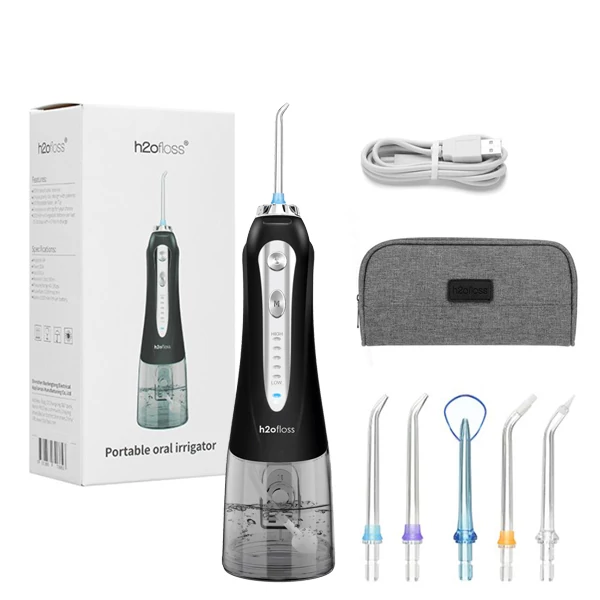 Ирригатор H2OFloss HF-9P Black