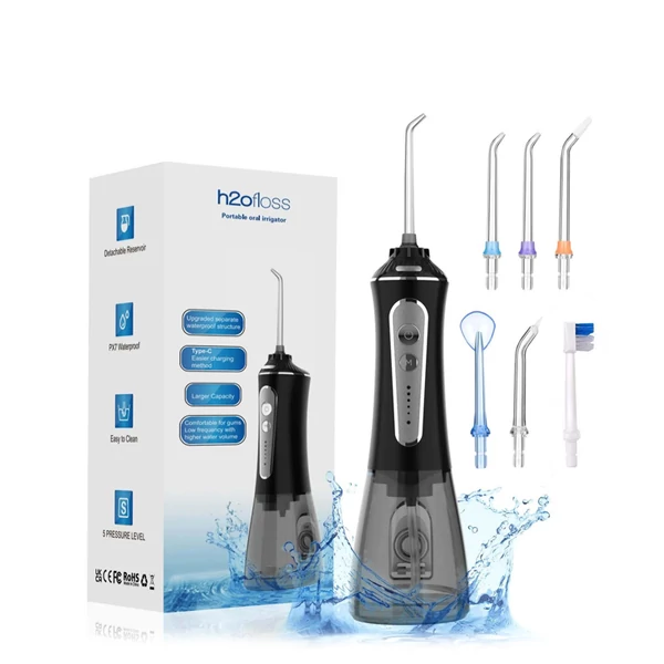 Ирригатор H2OFloss HF-P11 Black