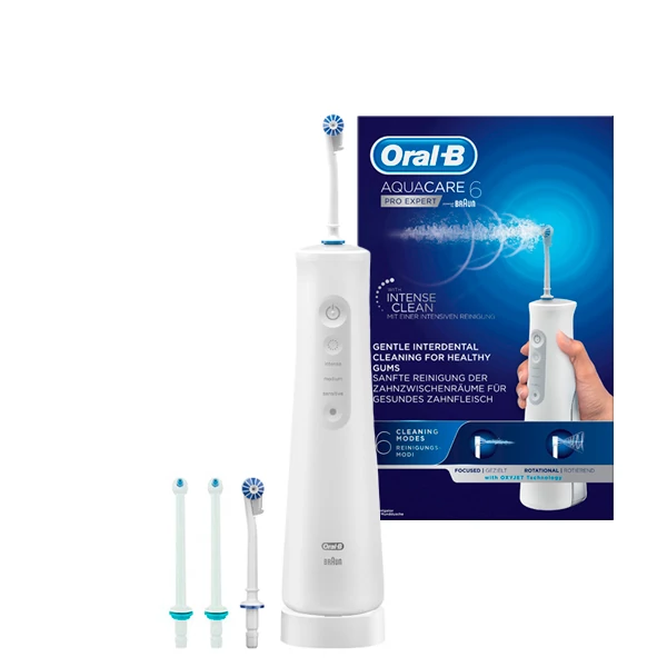 Ирригатор Oral-B AquaCare 6 MDH20.026.3 Pro-Expert Mix (2+2) ЕС