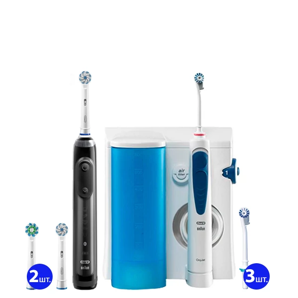 Зубной центр Oral-B OxyJet Genius 10000N Bluetooth Black ЕС