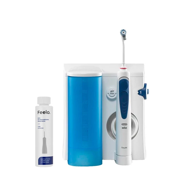 Ирригатор Oral-B OxyJet MD20 - 1 насадка + средство для чистки ирригатора 150 мл