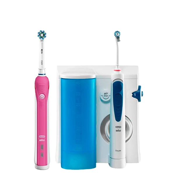 Зубной центр Oral-B OxyJet PRO2 2000 Pink ЕС