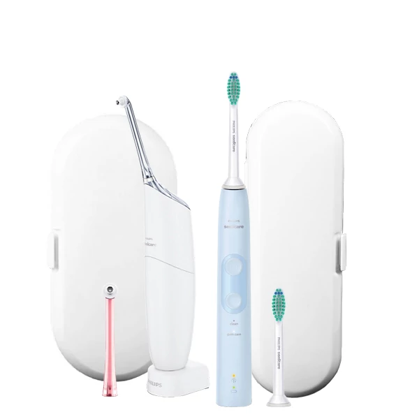 Зубной центр Philips Sonicare 4500 HX6829/89 ProtectiveClean + Airfloss Ultra White Pro Light ЕС