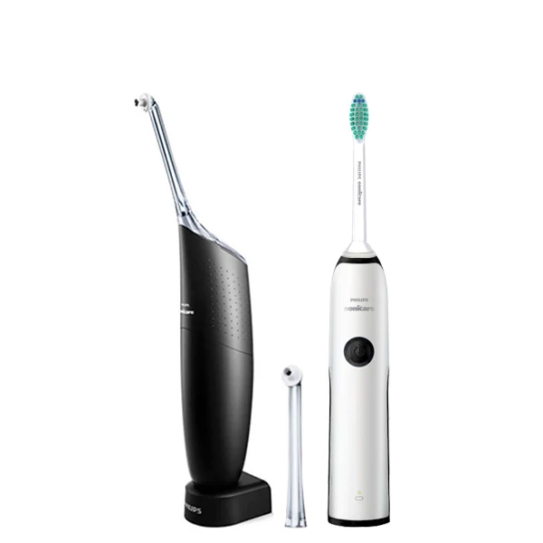 Зубной центр Philips Sonicare AirFloss Ultra HX8438/03+CleanCare+ HX3212