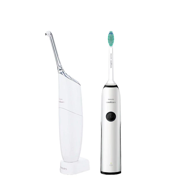 Зубной центр Philips Sonicare Airfloss Ultra White HX8438/01+CleanCare+ HX3212