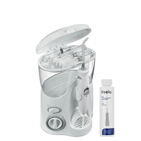 Waterpik White Ultra WP-100+средство для чистки ирригатора 150 мл